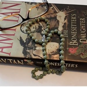 Knotted Jade necklace